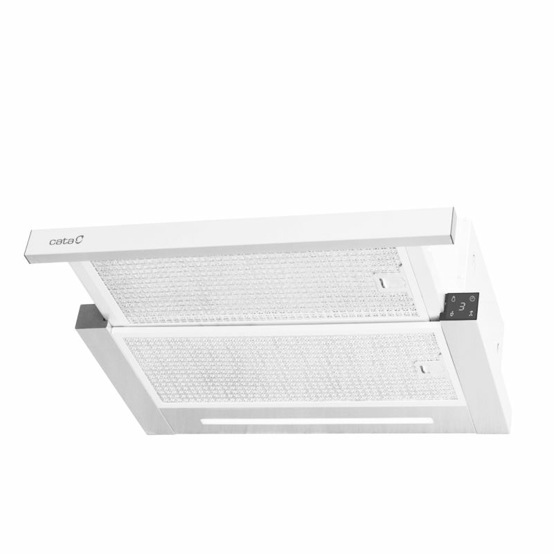 Campana telescópica Cata TFH 6630 WH – 60 cm, 605 m³/h, Clase A+