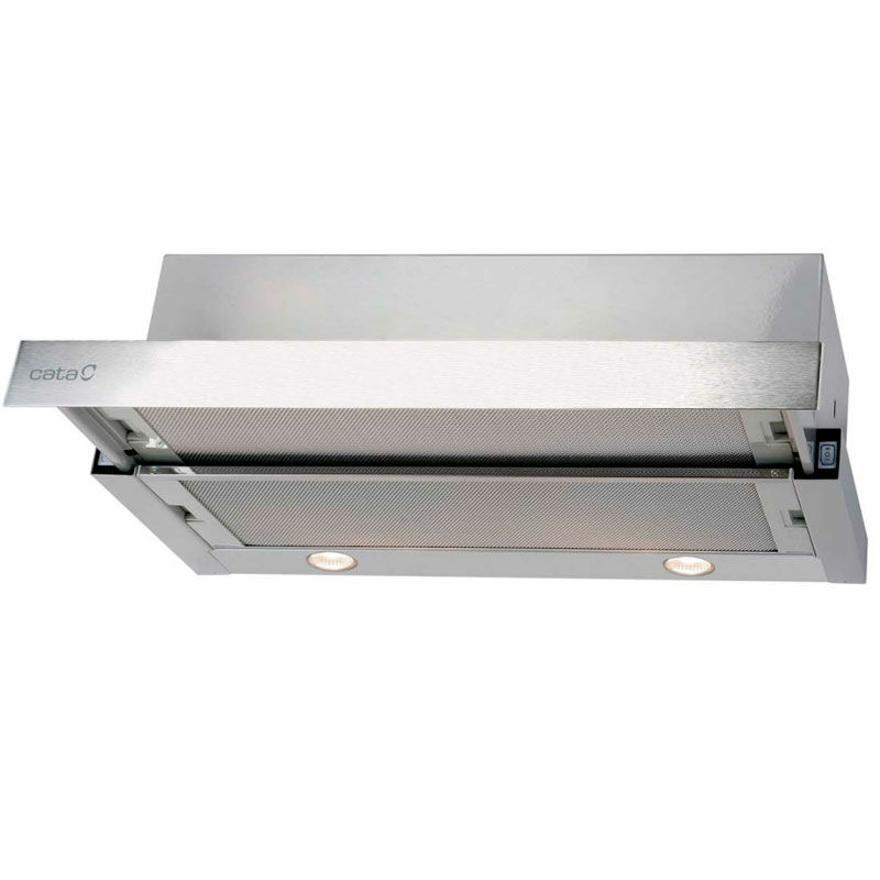 Campana telescópica Cata TF-2003 DURALUM 700 – Bajo mueble, 390 m³/h, Inox antihuellas