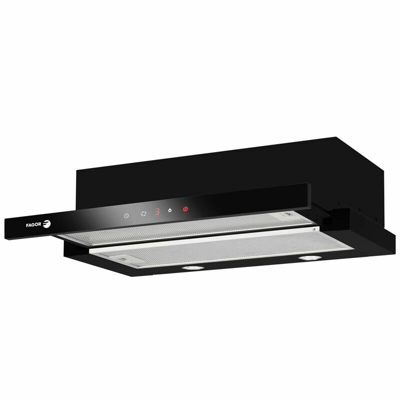 Campana telescópica Fagor 3AF3-645N – 60 cm, 389 m³/h, control táctil