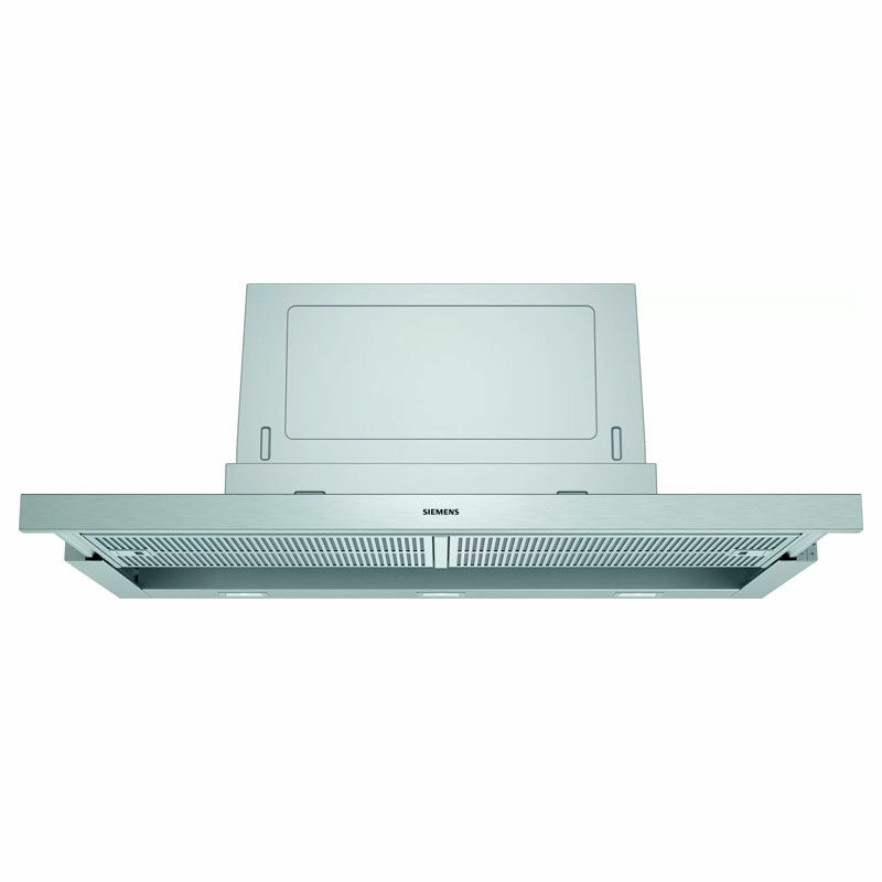 Campana telescópica integrada Siemens LI97SA531 – Inox, 397 m³/h, Bajo mueble