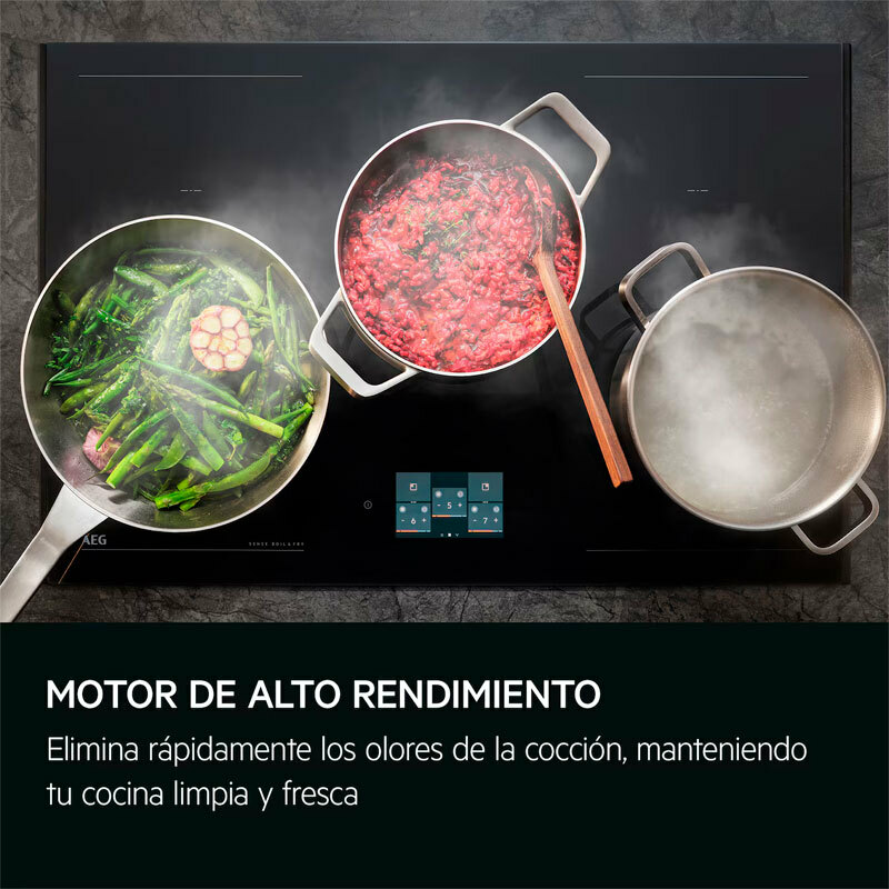 Campana extractora integrable AEG GDE689HM – 90 cm, 750 m³/h, Clase A