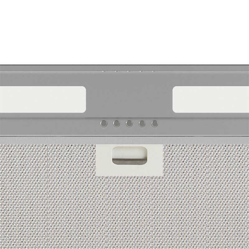 Campana Integrable CATA ARMONIA 45 X – 645 m³/h, Bajo mueble, Inox