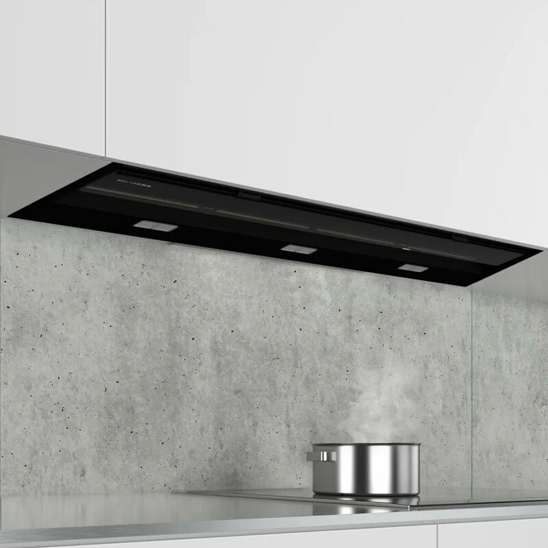 Campana integrable Siemens LJ97BAM60 – 749 m³/h, Cristal negro, 90 cm