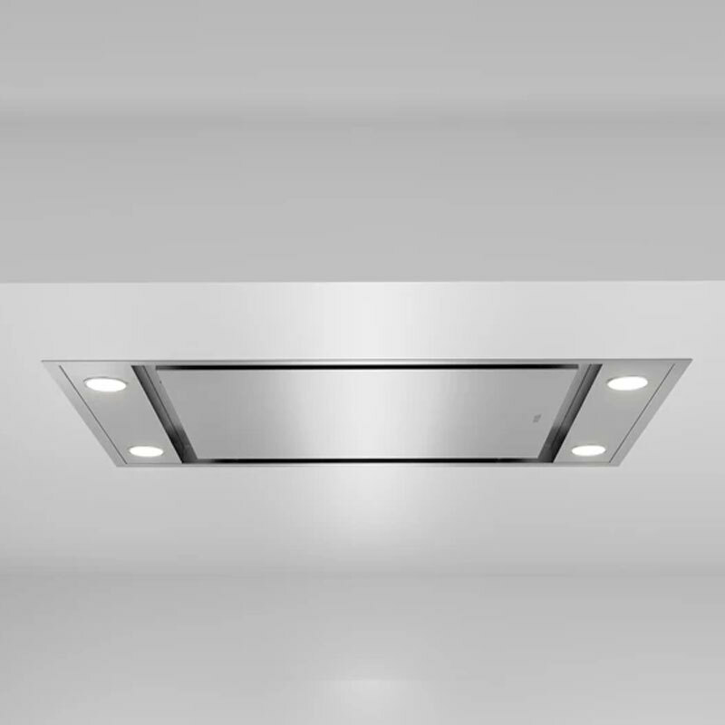 Campana de techo Teka DHT 96340 IX – Empotrada 90 cm, 650 m³/h, Aspiración perimetral