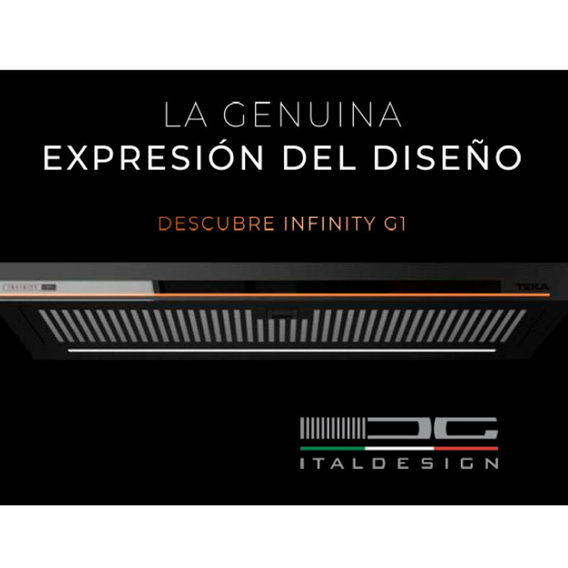 Campana telescópica Teka CNL 6415 PLUS G1 – 60 cm, 385 m³/h, Clase A