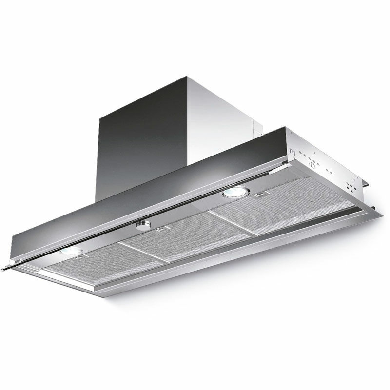 Campana integrable Mepamsa DISCRET 90 INOX – 360 m³/h, Inox, Bajo mueble