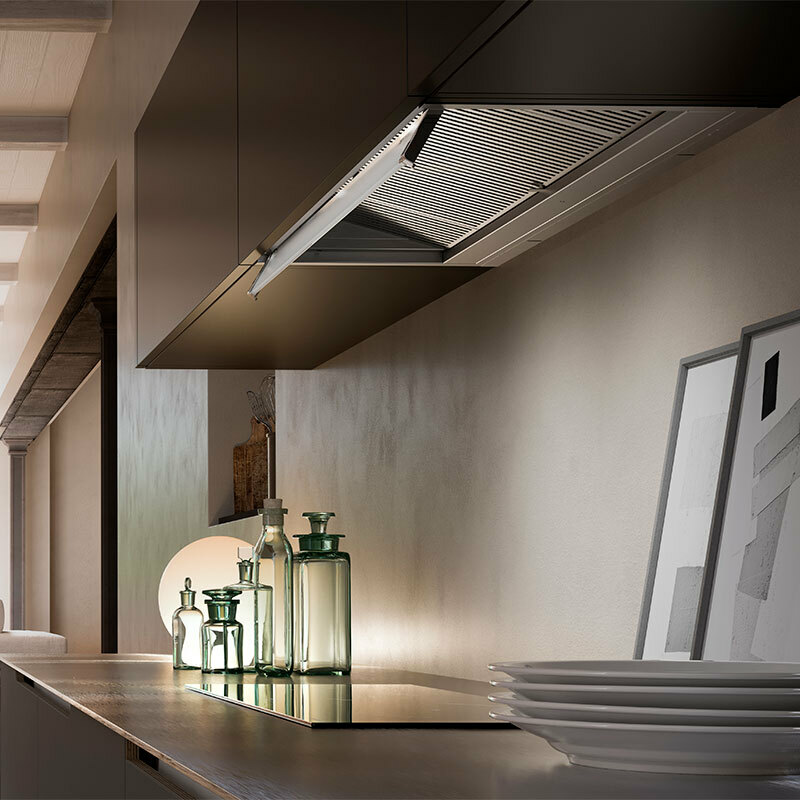 Campana integrable Mepamsa SECRET ZERO GOTAS (305.0708.808) – 60 cm, 670 m³/h, Anti-goteo Zero Gotas