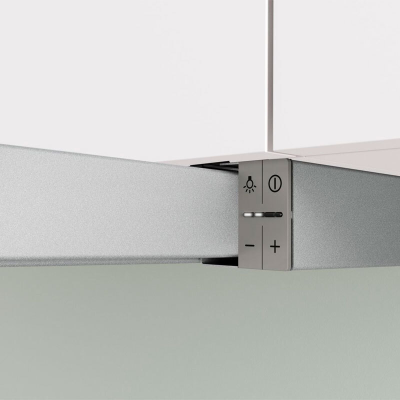 Campana telescópica integrable Bosch DFS097A51 – 90 cm, 397 m³/h, Motor EcoSilence