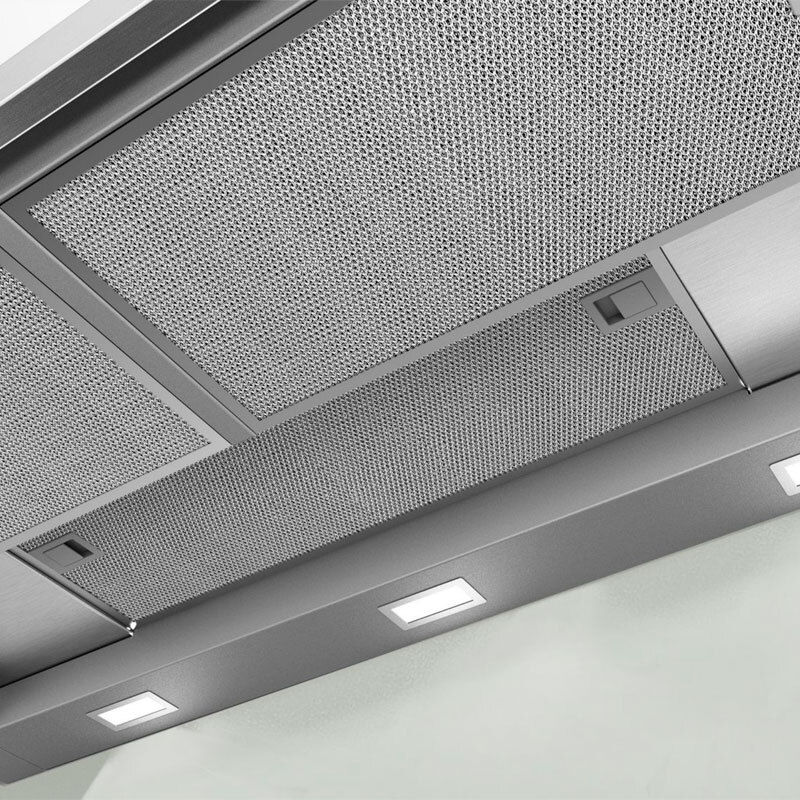 Campana telescópica integrable Bosch DFS097A51 – 90 cm, 397 m³/h, Motor EcoSilence