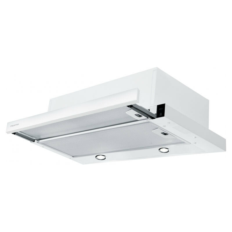 Campana telescópica Mepamsa Superline 45 Blanca V2 – Bajo mueble, 380 m³/h, 69 dB