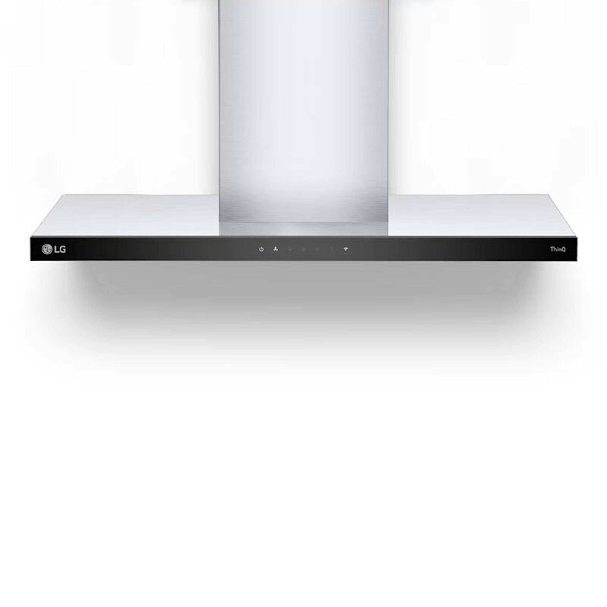 Campana decorativa LG HCEZ3626S de acero inoxidable, 90 cm