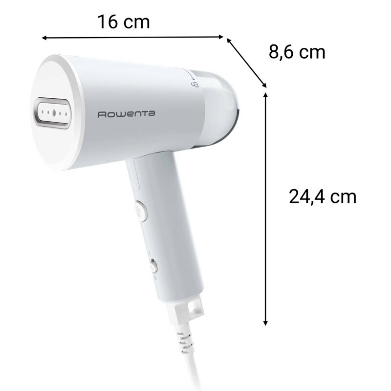 Cepillo de vapor Rowenta DR1021D1 – Plegable, 1200W, 20 g/min