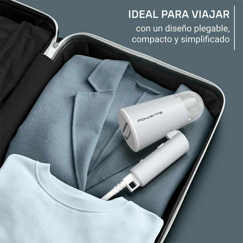 Cepillo de vapor Rowenta DR1021D1 – Plegable, 1200W, 20 g/min