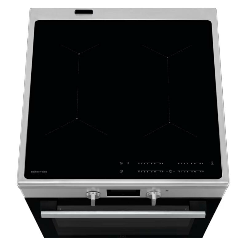 Cocina de inducción AEG CIB6646ABM – Horno 73 L, 4 zonas, Clase A