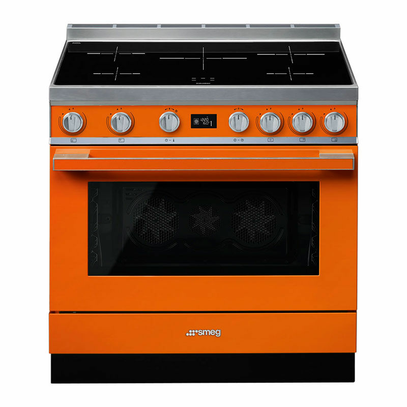Cocina Smeg CPF9IPOR – Inducción 5 zonas, Horno 115 L pirolítico, Clase A+