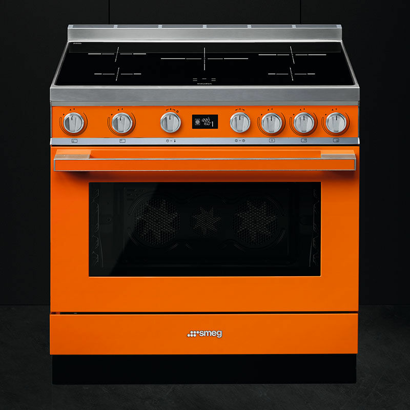 Cocina Smeg CPF9IPOR – Inducción 5 zonas, Horno 115 L pirolítico, Clase A+