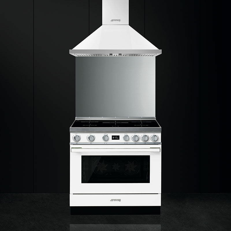 Cocina Smeg CPF9IPWH – Inducción 5 zonas, Horno 115 L, Limpieza pirolítica