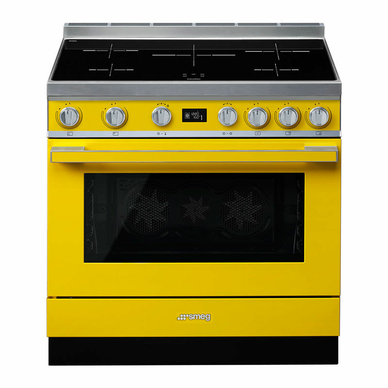 Cocina Smeg CPF9IPYW – Inducción 5 zonas, Horno 115 L pirolítico, Clase A+