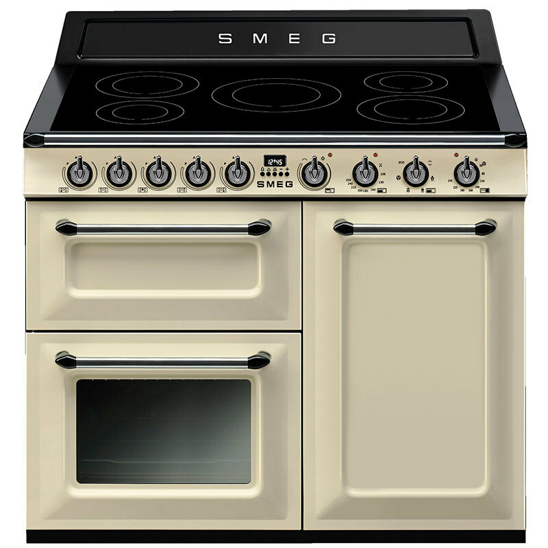 Cocina Smeg TR103IP2 – 100 cm, Inducción 5 zonas, 3 hornos