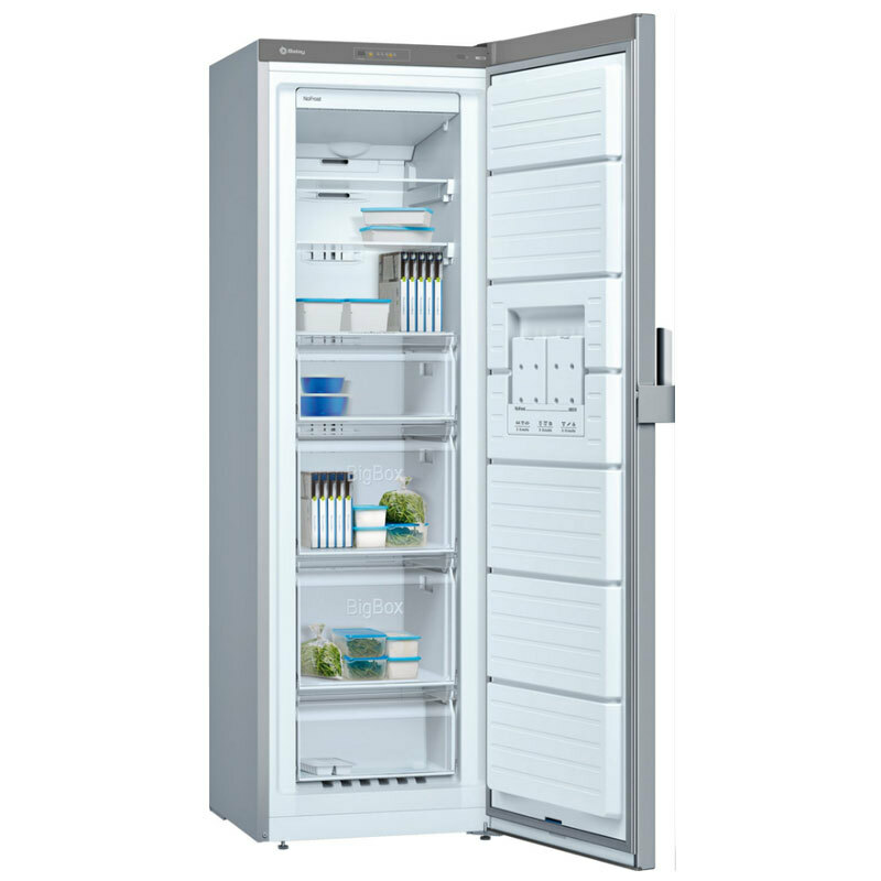 Congelador vertical Balay 3GFE564ME – 242 L, NoFrost Inverter, Inox antihuellas