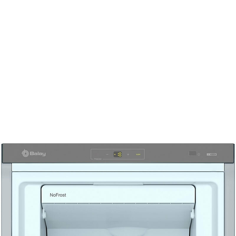 Congelador vertical Balay 3GFE568XE – 242 L, NoFrost, Inox