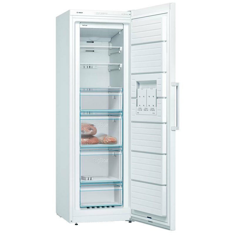 Congelador vertical Bosch GSN36VWEP – 242 L, NoFrost, Compresor Inverter