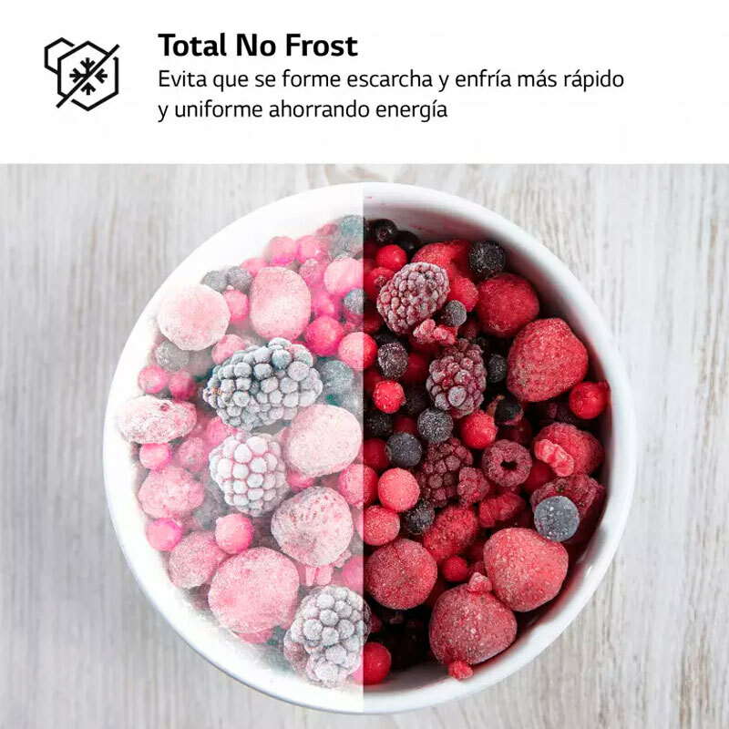 Congelador vertical LG GFM61MCCSF – 324 L, Inverter Linear No Frost, Wi‑Fi