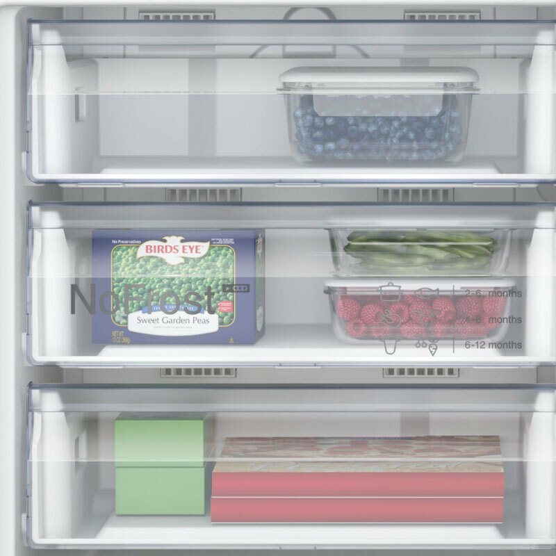 Congelador bajo encimera integrable Balay 3GUE033F – NoFrost, 85 L, 3 cajones