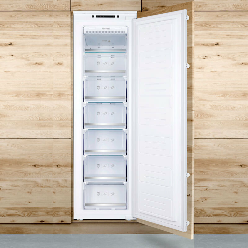 Congelador integrable Fagor 3CIB1725 – 203 L, No Frost, 7 cajones