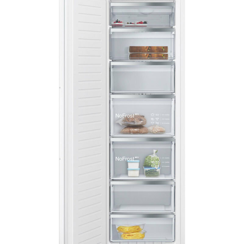 Congelador integrable Siemens GI81NACE0 – 212 L, Total NoFrost, Inverter silencioso 35 dB