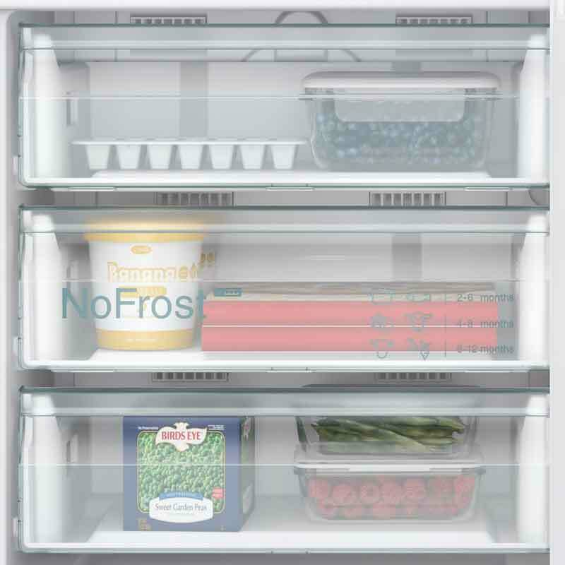 Congelador integrable bajo encimera Siemens GU21NADE0 – NoFrost, 85 L, Home Connect