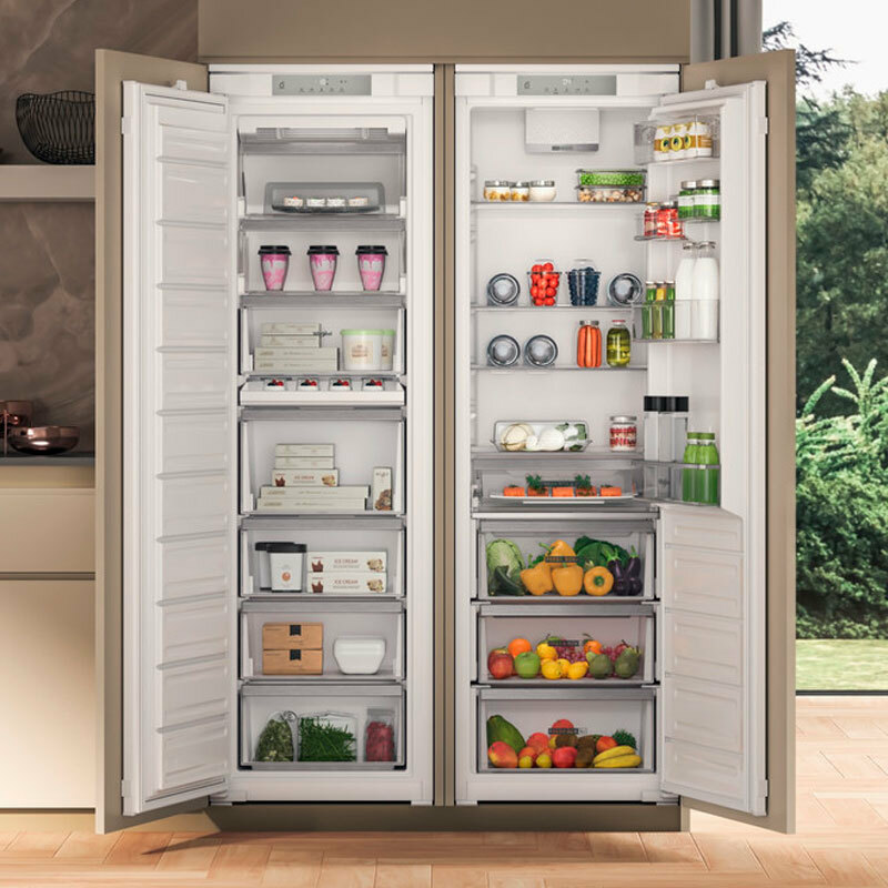 Congelador integrable Whirlpool WHSD18F073C1 – 209 L, No Frost, Clase E