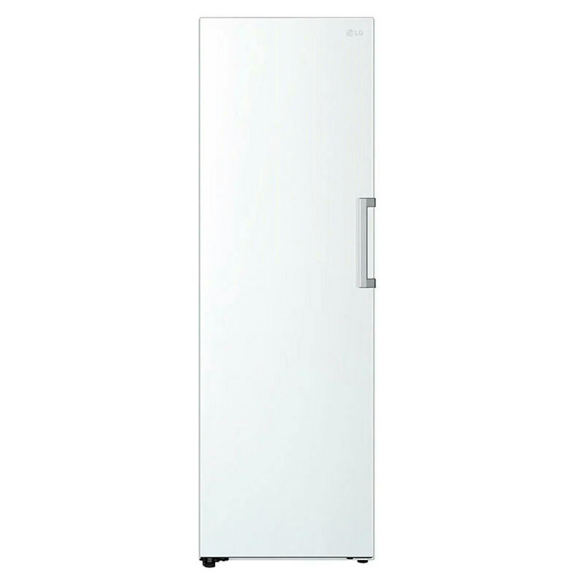 Congelador vertical LG GFT41SWGSZ en color blanco, vista frontal