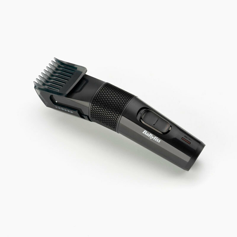 Cortapelos Babyliss E756E – Cuchillas acero inoxidable, 8 peines 3-25 mm, Motor potente