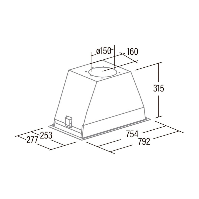 Grupo filtrante Cata GL75X/D – 820 m³/h, Clase A, Filtros lavables