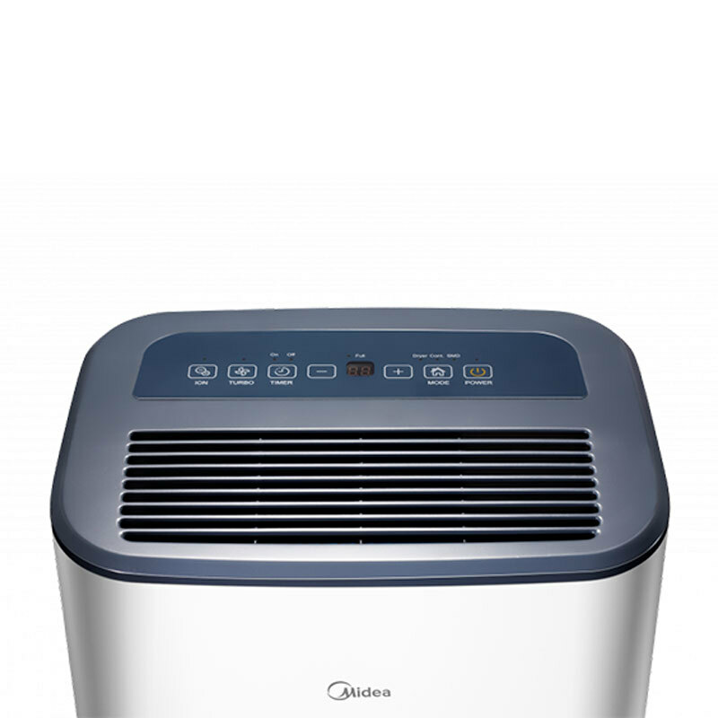 Deshumidificador Midea MDDF-20DEN7-QA3 – 20 L/día, depósito 3 L, silencioso