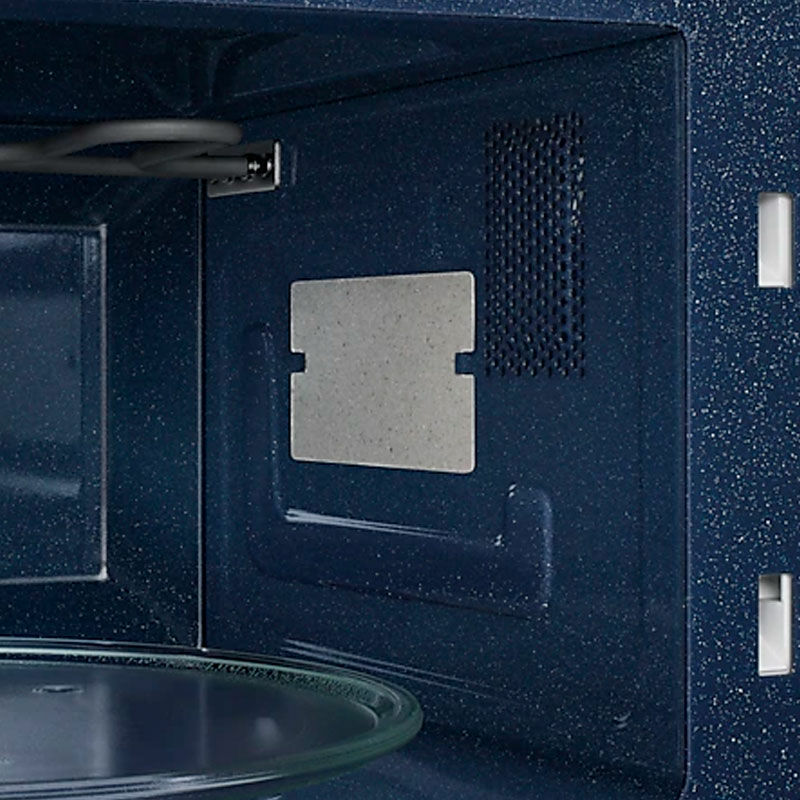 Microondas integrable Samsung MG23A7013CT/EC – 23 L, Grill integrado, Interior cerámico