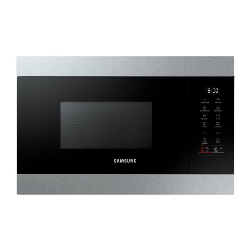 Microondas integrable Samsung MG22M8274CT/EC – 22 L, Grill 1100 W, Display LED táctil