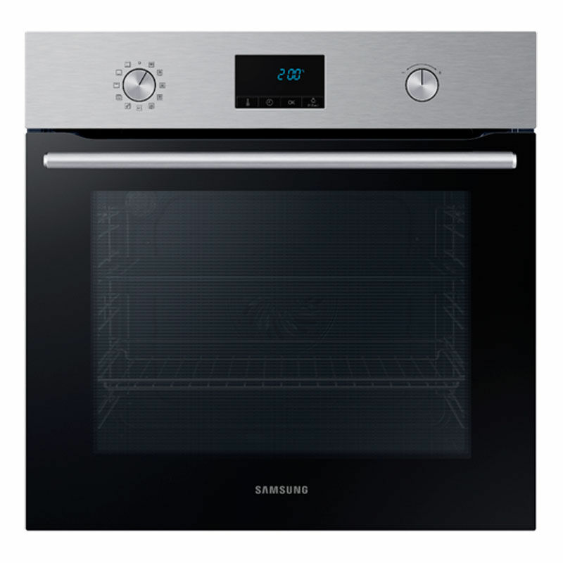 Horno pirolítico empotrable Samsung NV68A1170BS/EC – 68 L, Limpieza pirolítica, True Convection