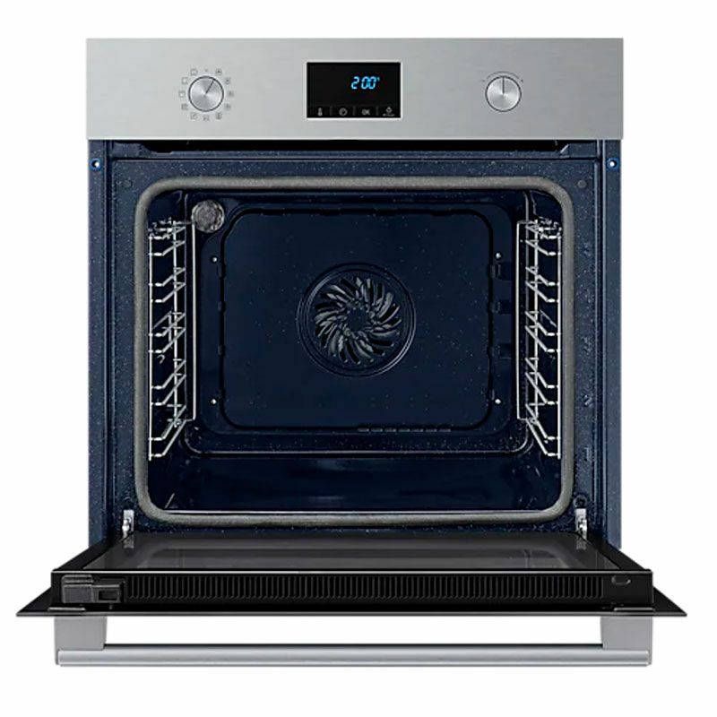 Horno pirolítico empotrable Samsung NV68A1170BS/EC – 68 L, Limpieza pirolítica, True Convection