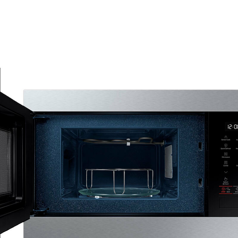 Microondas integrable Samsung MG22M8274CT/EC – 22 L, Grill 1100 W, Display LED táctil