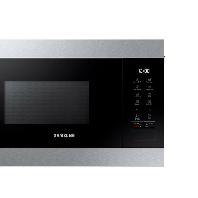 Microondas integrable Samsung MG22M8274CT/EC – 22 L, Grill 1100 W, Display LED táctil