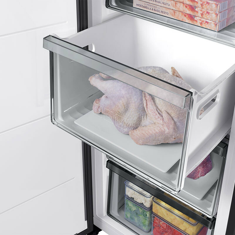 Congelador Vertical Samsung RZ32C7CBEB1/EF – 323 L, No Frost, Máquina de Hielo