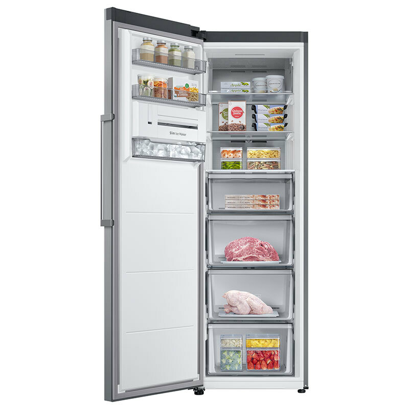 Congelador vertical Samsung RZ32C7BB6S9/EF – No Frost, 323 L, Wi‑Fi