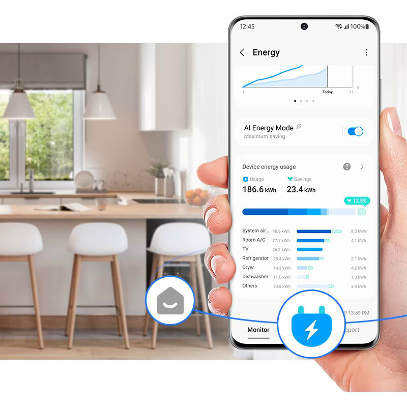 Frigorífico combi Samsung RB38C600ESA/EF – 390 L, SpaceMax, No Frost