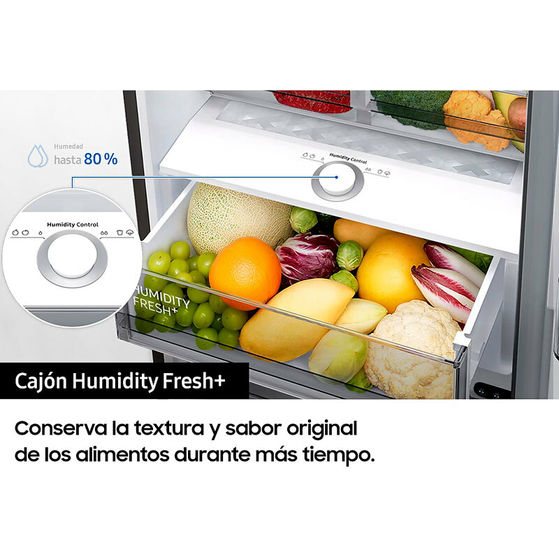 Frigorífico Combi Samsung RB38C603CS9/EF – 390 L, No Frost, Digital Inverter