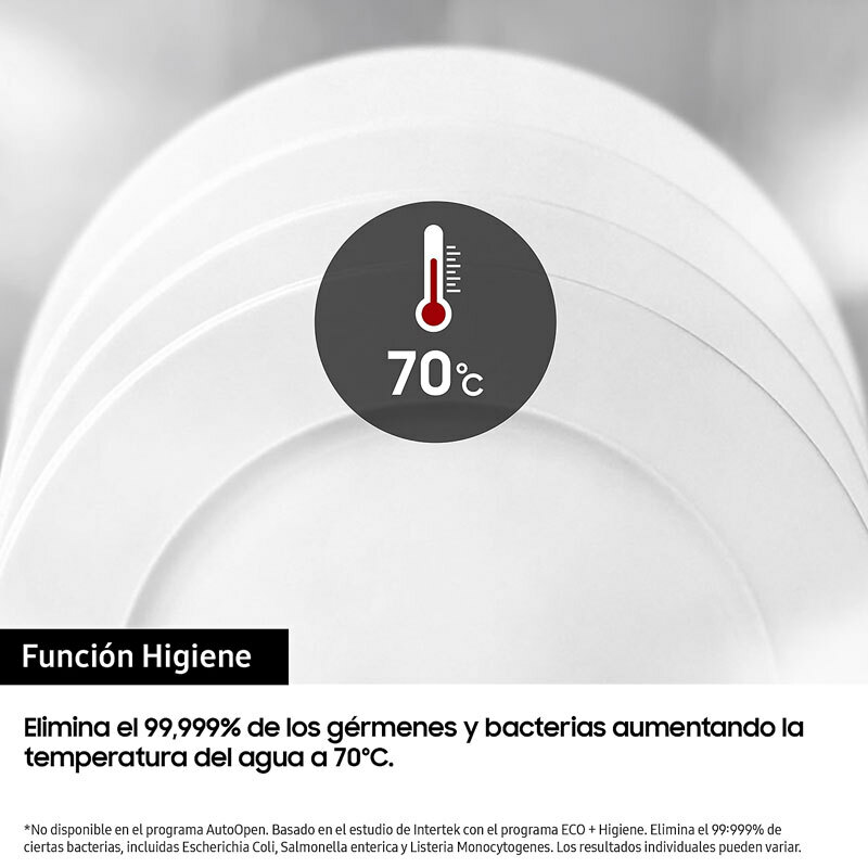 Lavavajillas integrable Samsung DW60M6050BB/EO – 14 servicios, 44 dB, media carga