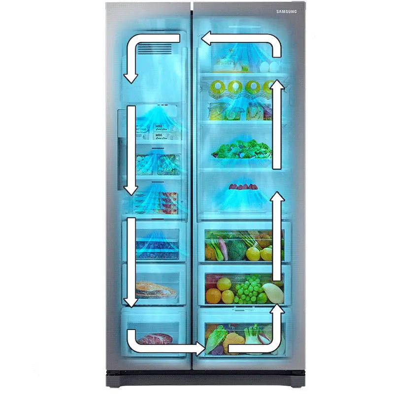 Frigorífico americano Samsung RS54N3013SA/ES – 552 L, Total No Frost, Digital Inverter 10 años