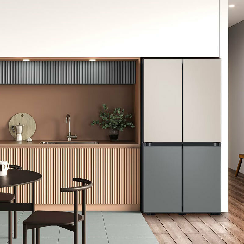 Frigorífico americano French Door Samsung RF59C700EB1/ES – 649 L, Ice Maker sin fontanería, Digital Inverter SmartThings AI