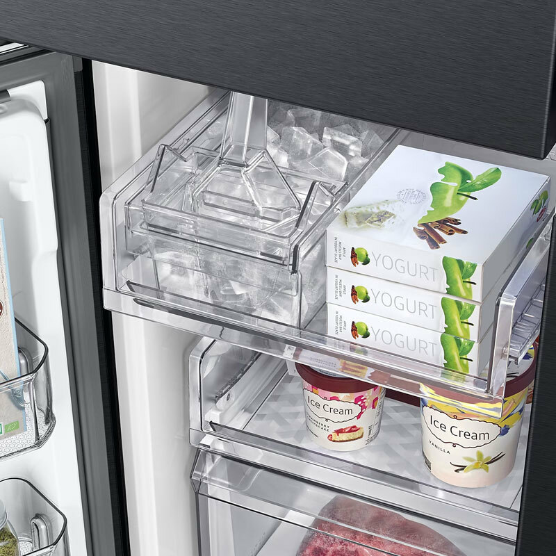 Frigorífico americano French Door Samsung RF59C700EB1/ES – 649 L, Ice Maker sin fontanería, Digital Inverter SmartThings AI